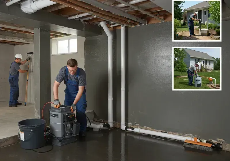 Basement Waterproofing and Flood Prevention process in Spur, TX